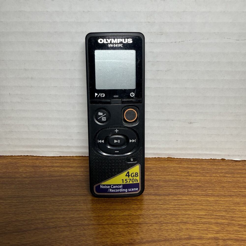 Olympus VN-541PC Digital Voice Recorder IC Audio Recording Device Tested Working